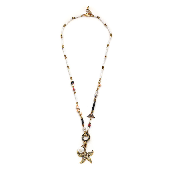 Lagoon-Shell-Star-Charm-Necklace - 1
