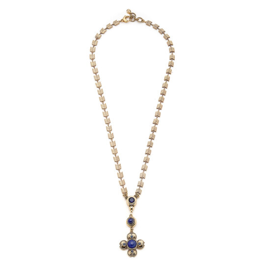 Lapis Bloom Lapis Yonca Charm Zincir Kolye - 