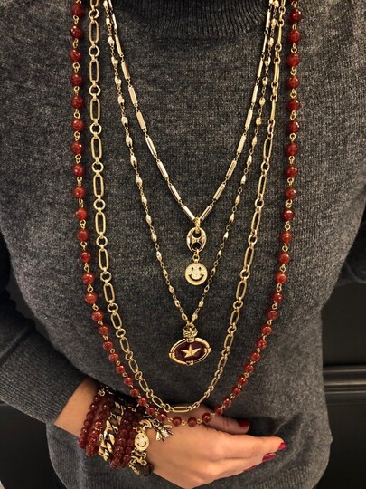 LAURA AKIK CHARM BRACELET
