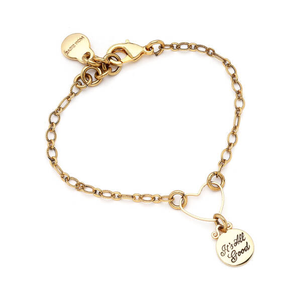 Lava Kalp Charm Zincir Bilezik - 1