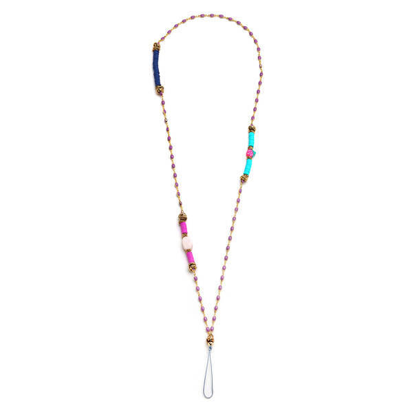 Linera Mor İp Charm Telefon Aksesuarı - 1