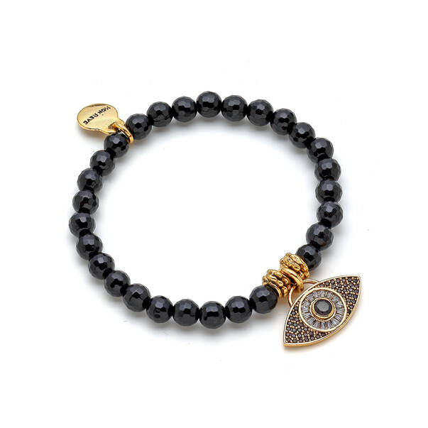 Loki Onyx Eye Charm Necklace - 1