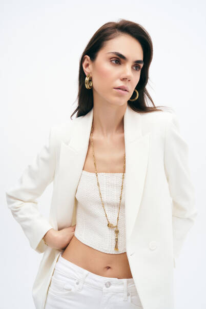 Love Gold Plated Hoop Clip-On Earrings - 3