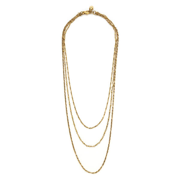 Lumino Gold Plated Chain Necklace - 1