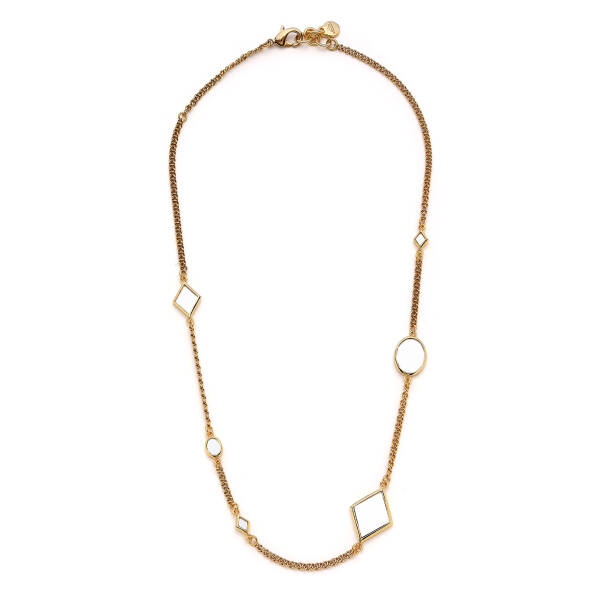 Lumira Gold Plated Chain Necklace - 1