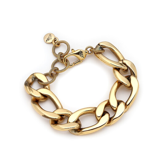 Joyfull Gold Plated Chain Bracelet 