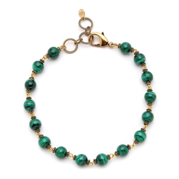 Malachite Love Doğaltaş Kolye - 1