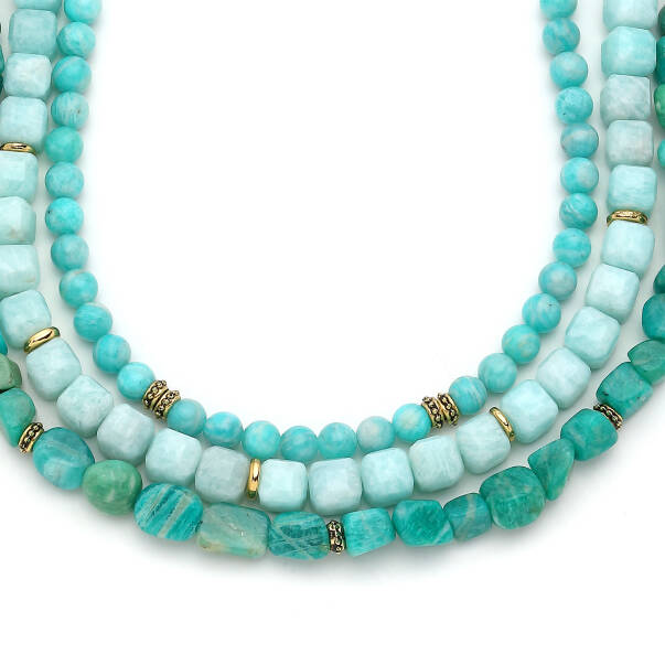 Marea Amazonite Natural Stone Necklace - 3