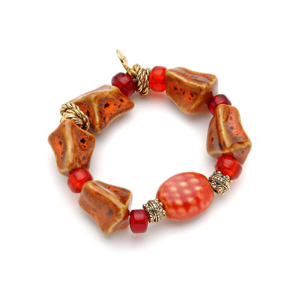 Marra Glass Bead Bracelet - 1