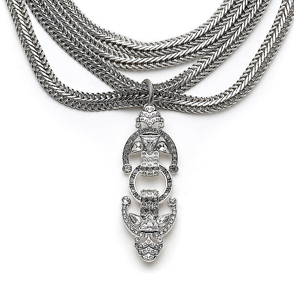 May Silver Plated Chain Necklace - 3