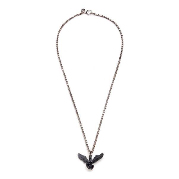 Melek Charm Gumuş Kolye - 2