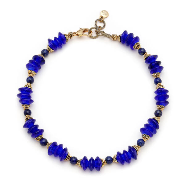 Mineral Muse Glass Bead Necklace - 1