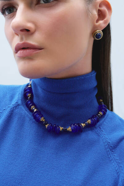 Mineral Muse Glass Bead Necklace - 2