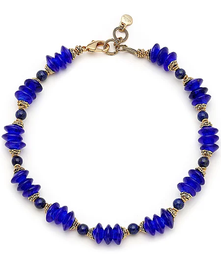 Mineral Muse Glass Bead Necklace - 