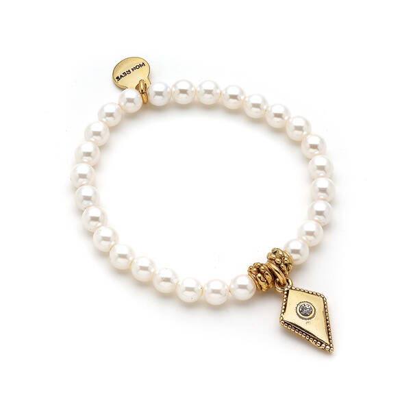 Miracle Zirkon İnci Charm Bilezik - 1