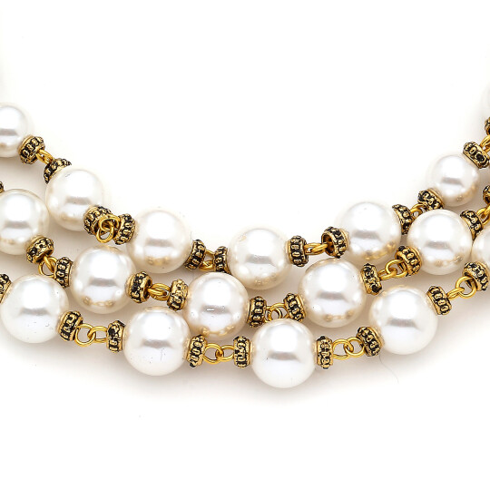 Myrella Pearl Necklace - (1)