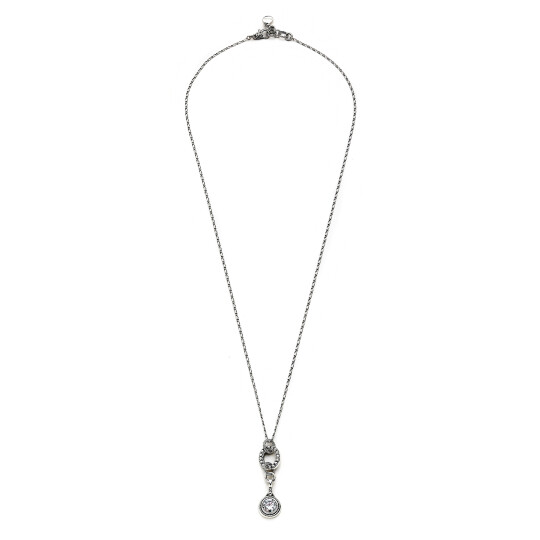 Mission Gümüş Kaplama Zincir Kolye - 