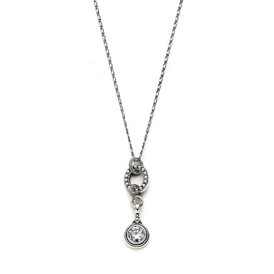 Mission Silver Plated Chain Necklace - (1)