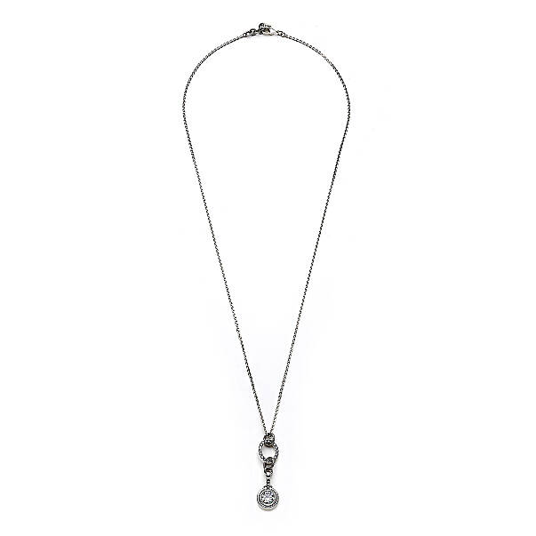 Mission Silver Plated Chain Necklace - 1