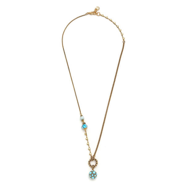 Mistral Gold Plated Chain Necklace - 1