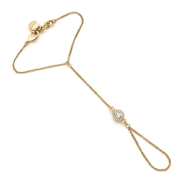Mixed Zircon Gold Plated Chain Ram - 1