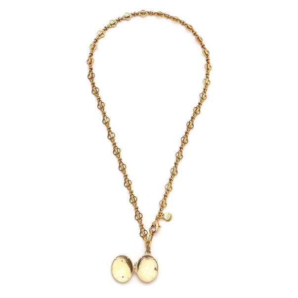 Mom Gold Plated Chain Necklace - 3