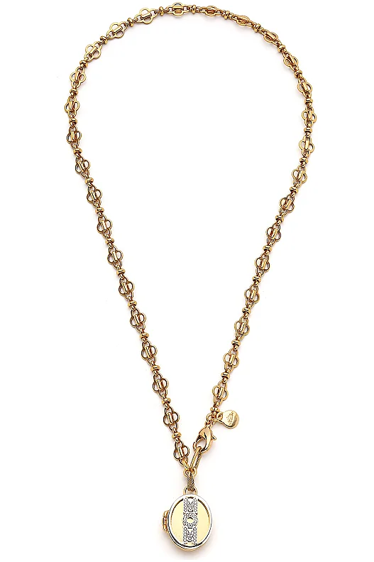 Mom Gold Plated Chain Necklace - (1)
