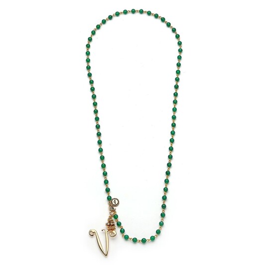 MY LETTER HARF NECKLACE