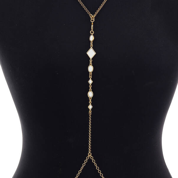 Myla Gold Plated Chain Bodychain - 2