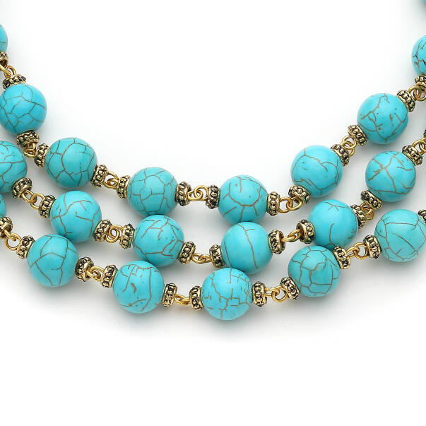 Ocean Empress Turquoise Natural Stone Necklace - 2
