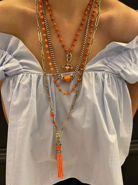 Orange Berry Kolye - 3