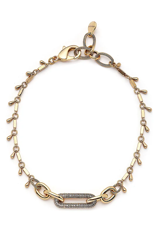 Orbit Zirkon Charm Zincir Kolye - 