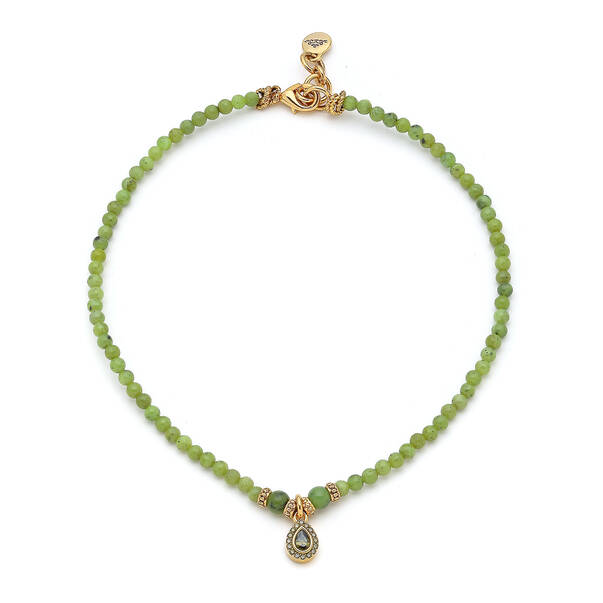 Oriel Russian Jade Doğal Taş Charm Kolye - 1