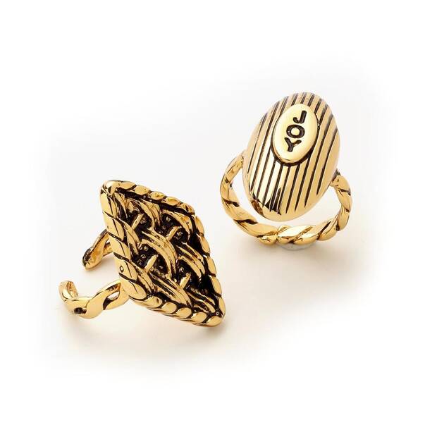 Peak Gold Plated Ring - 1