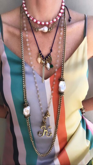 PEARL CHOKER NECKLACE