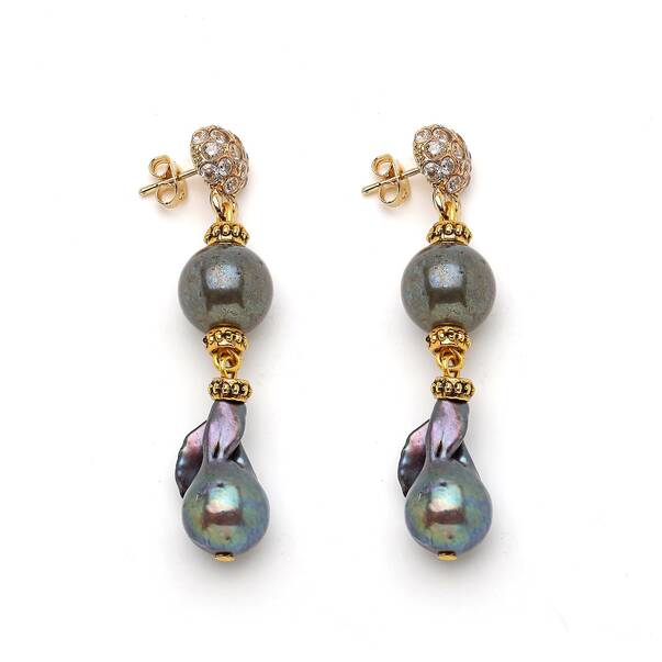 Pearl Charm Küpe - 1