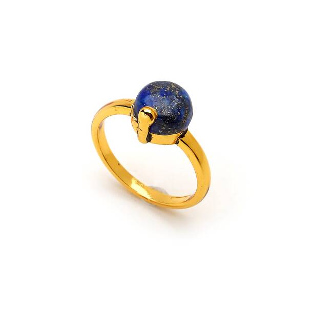 Petit Lapis Lapis Altın Kaplama Yüzük - 1