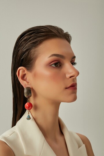 PON PON EARRING