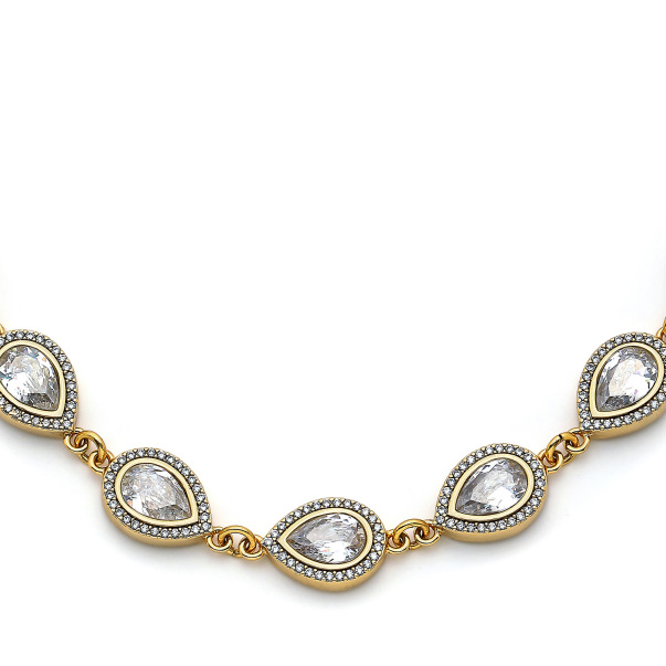 Radiance Zircon Evening Necklace - 4