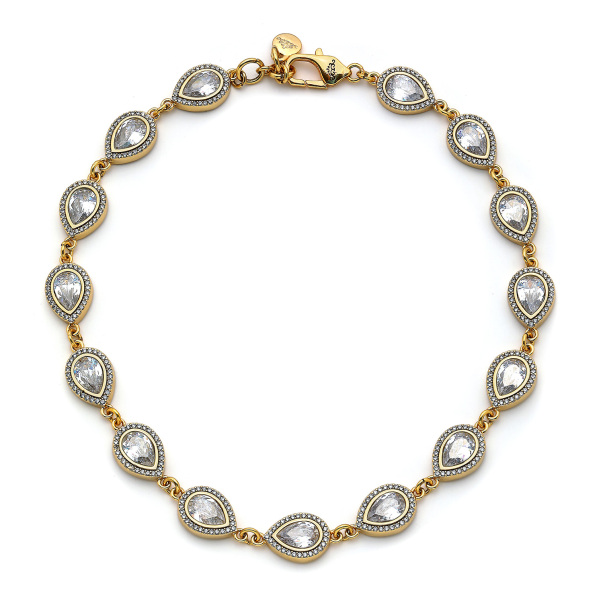 Radiance Zircon Evening Necklace - 1