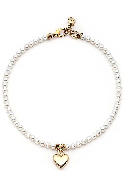 Regent Pearl Heart Necklace - 
