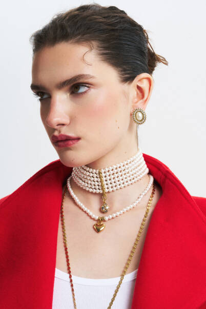 Regent Pearl Heart Necklace - 3