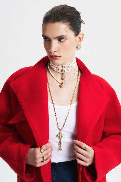 Regent Pearl Heart Necklace - 6