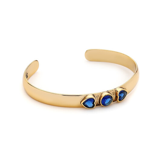 Rise Heart Cuff Bracelet - 