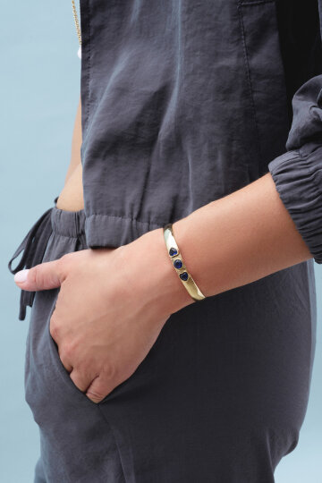 Rise Heart Cuff Bracelet - (1)