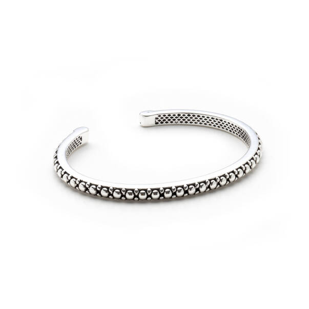 Roaming Silver Plated Cuff Bracelet - 1