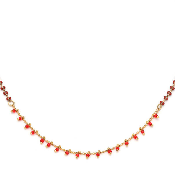 Scarlet Dance Gold Plated Necklace - 2