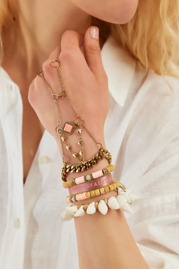 Scout White Seashell Bracelet - (1)