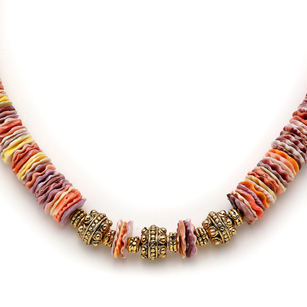 Sea Colors Seashell Necklace - 6
