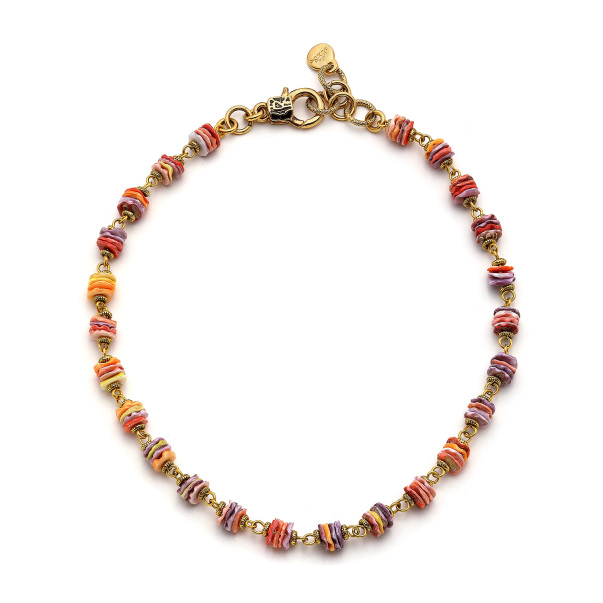 Sea Perfection Altın Kaplama Deniz Kabuğu Kolye - 1